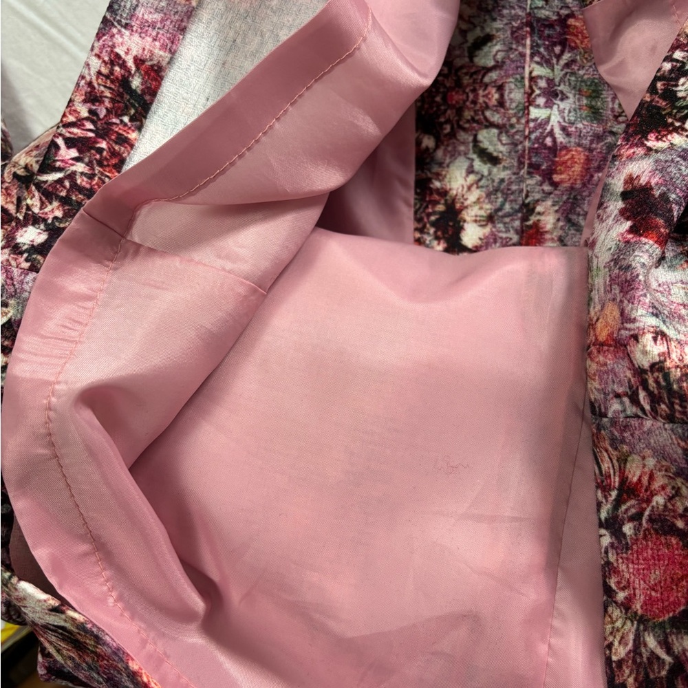 Floral Women's Coat - Picture 8 of 8